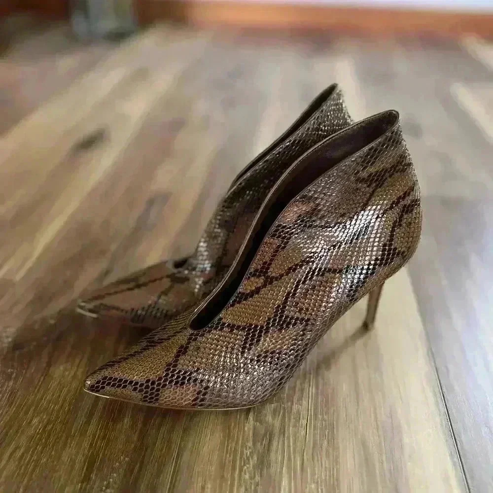 Gianvito Rossi Python Booties Nwot - image 8
